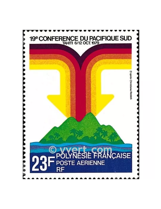 n° 147 - Timbre Polynésie Poste aérienne