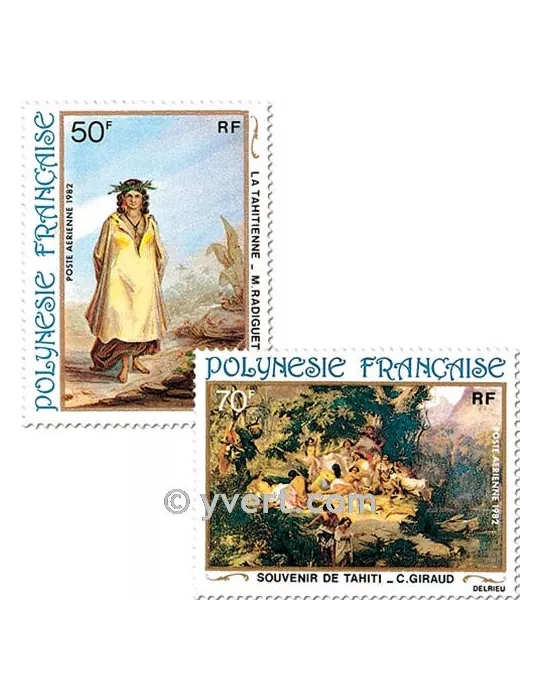 n° 170/173 - Timbre Polynésie Poste aérienne