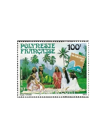 n° 176 - Timbre Polynésie Poste aérienne