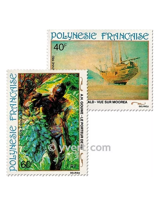 n° 178/181 - Timbre Polynésie Poste aérienne