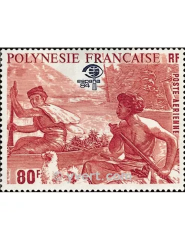 n° 182 - Timbre Polynésie Poste aérienne 2