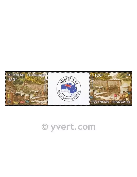 n° 185A - Timbre Polynésie Poste aérienne