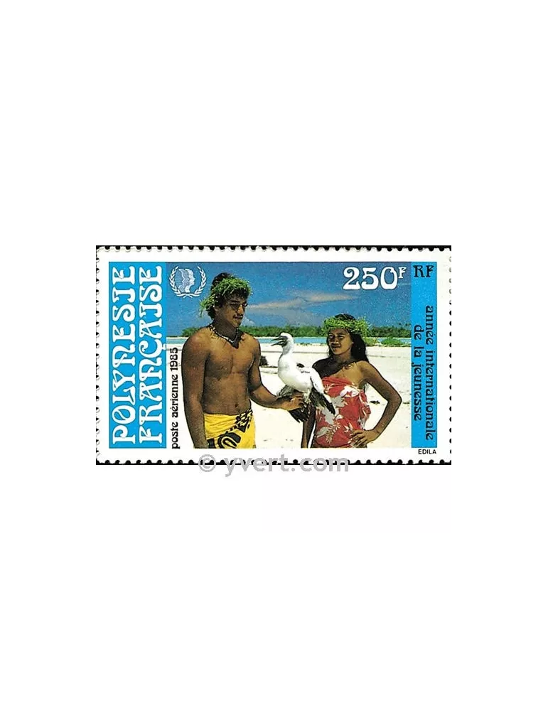 n° 188 - Timbre Polynésie Poste aérienne