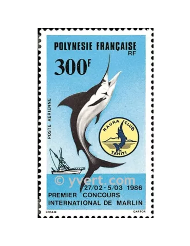 n° 190 - Timbre Polynésie Poste aérienne 2