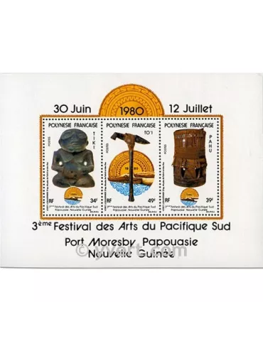 n° 5 - Timbre Polynésie Bloc et feuillets 2