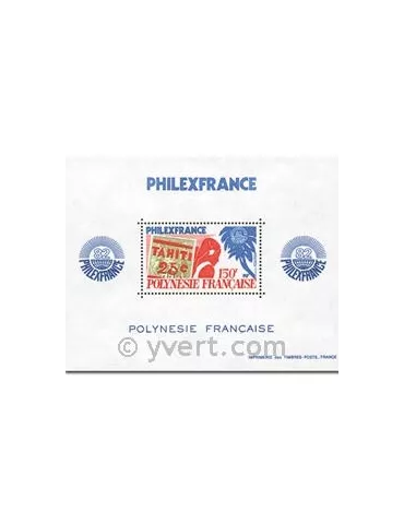 n° 6 - Timbre Polynésie Bloc et feuillets