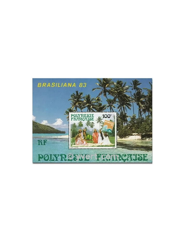n° 7 - Timbre Polynésie Bloc et feuillets