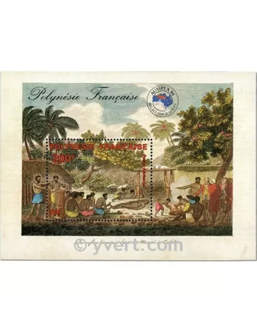 n° 10 - Timbre Polynésie Bloc et feuillets 2