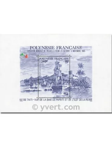 n° 11 - Timbre Polynésie Bloc et feuillets 2