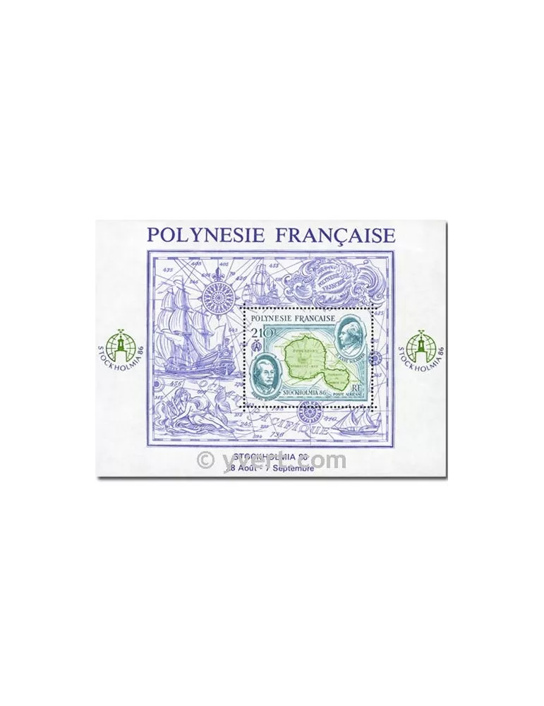 n° 12 - Timbre Polynésie Bloc et feuillets