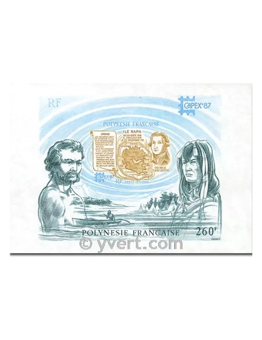 n° 13 - Timbre Polynésie Bloc et feuillets