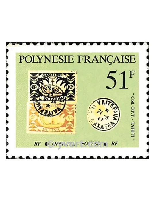 n° 26 - Timbre Polynésie De service