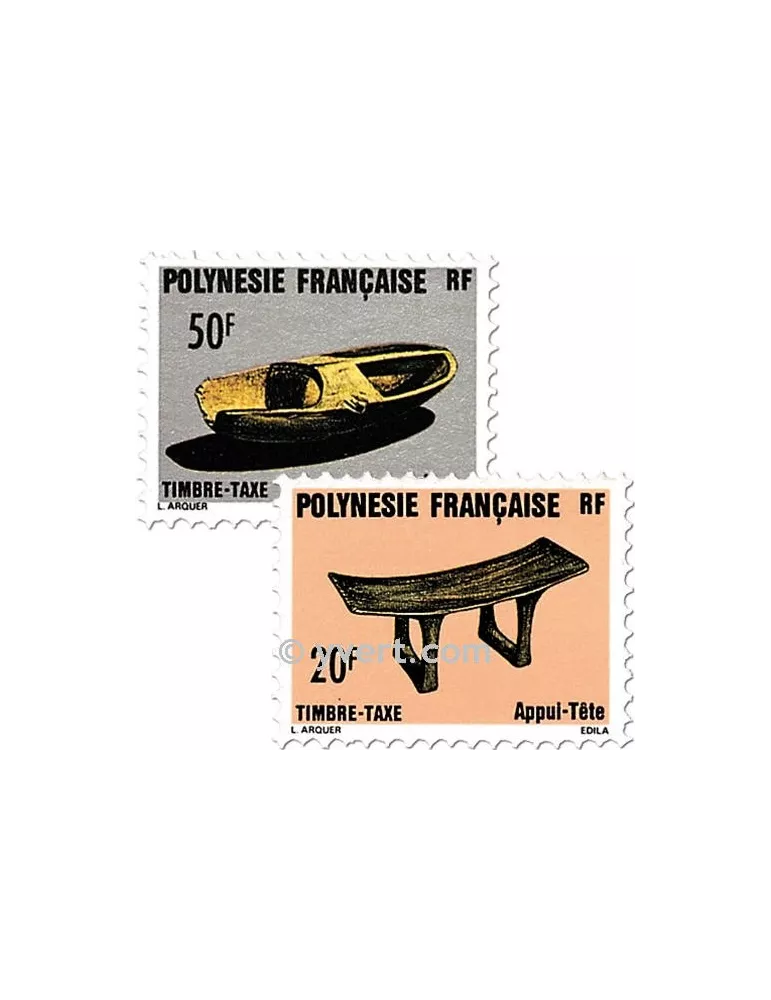 n° 8/9 - Timbre Polynésie Taxe