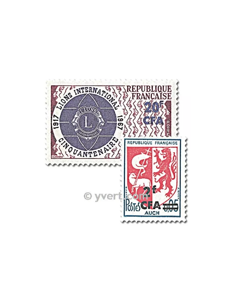 n° 373/377 - Timbre Réunion Poste