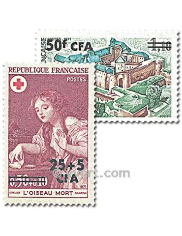 n° 404/405 - Timbre Réunion Poste
