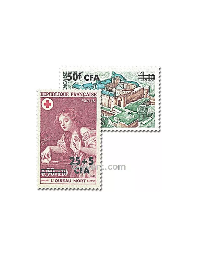 n° 404/405 - Timbre Réunion Poste