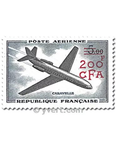 n° 58/60 - Timbre Réunion Poste aérienne