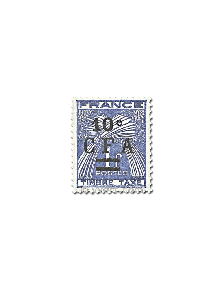 n° 36/44 - Timbre Réunion Taxe