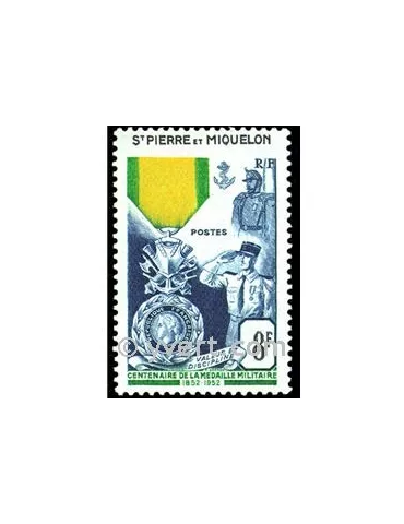 n° 347 - Timbre Saint-Pierre et Miquelon Poste