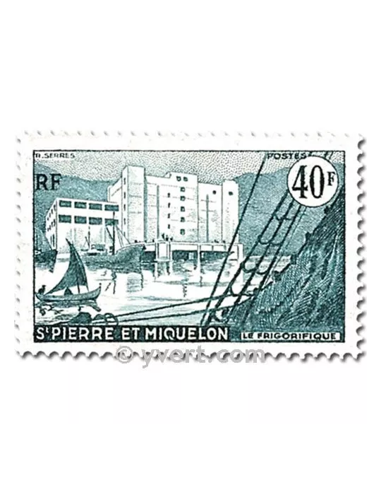 n° 348/351 - Timbre Saint-Pierre et Miquelon Poste