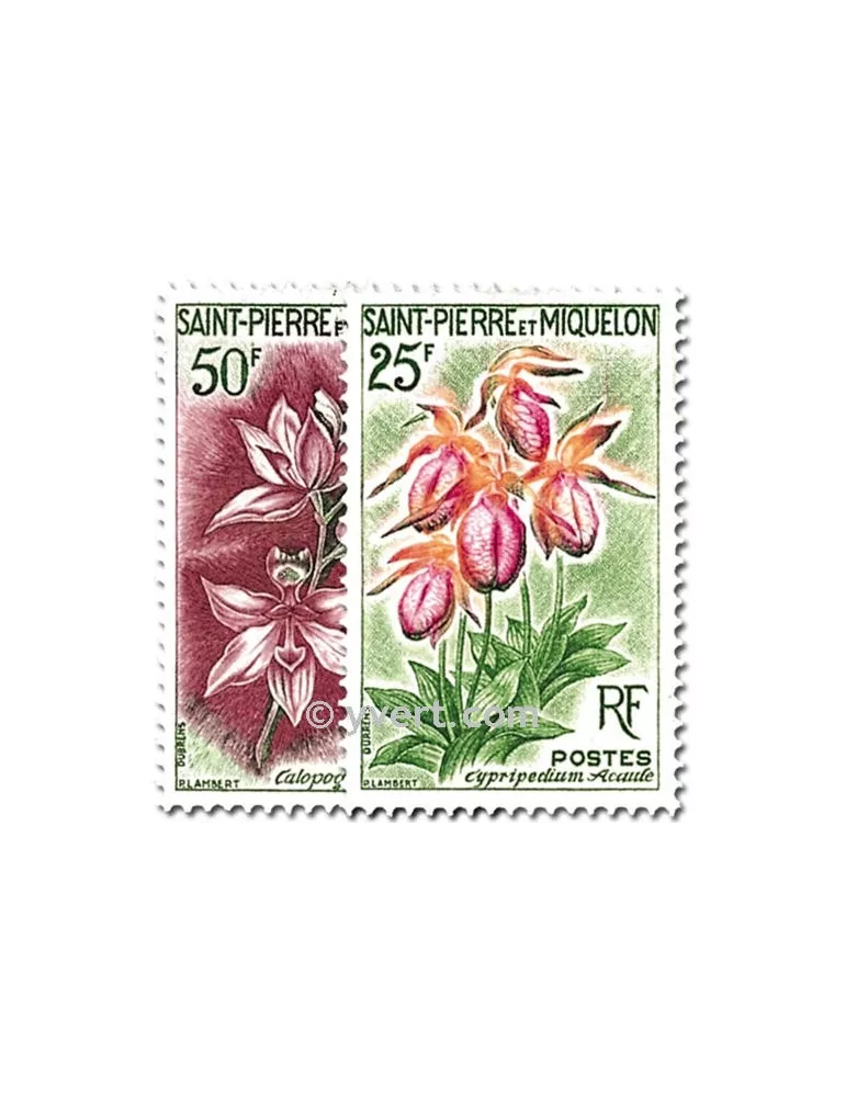 n° 362/363 - Timbre Saint-Pierre et Miquelon Poste