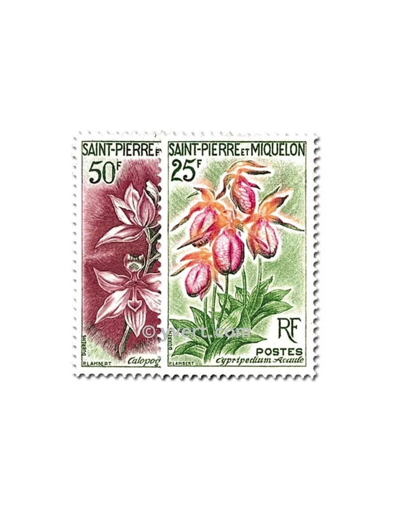 n° 362/363 - Timbre Saint-Pierre et Miquelon Poste