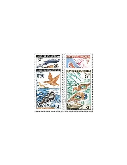n° 364/367 - Timbre Saint-Pierre et Miquelon Poste