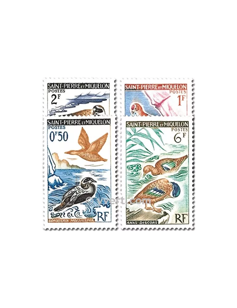 n° 364/367 - Timbre Saint-Pierre et Miquelon Poste