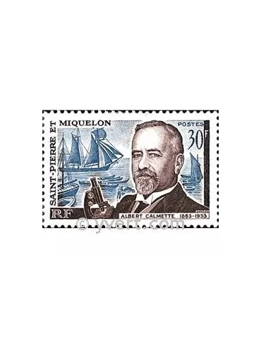 n° 368 - Timbre Saint-Pierre et Miquelon Poste