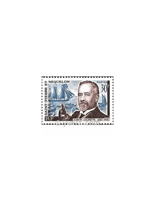 n° 368 - Timbre Saint-Pierre et Miquelon Poste