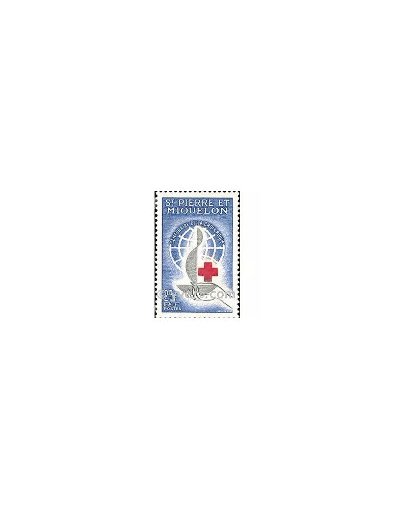 n° 369 - Timbre Saint-Pierre et Miquelon Poste