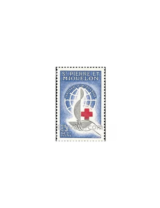n° 369 - Timbre Saint-Pierre et Miquelon Poste