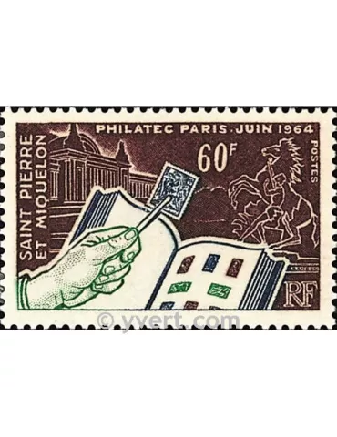 n° 371 - Timbre Saint-Pierre et Miquelon Poste 2