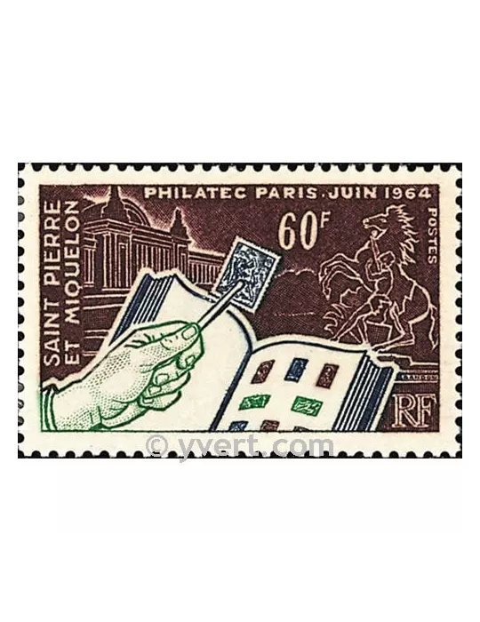 n° 371 - Timbre Saint-Pierre et Miquelon Poste