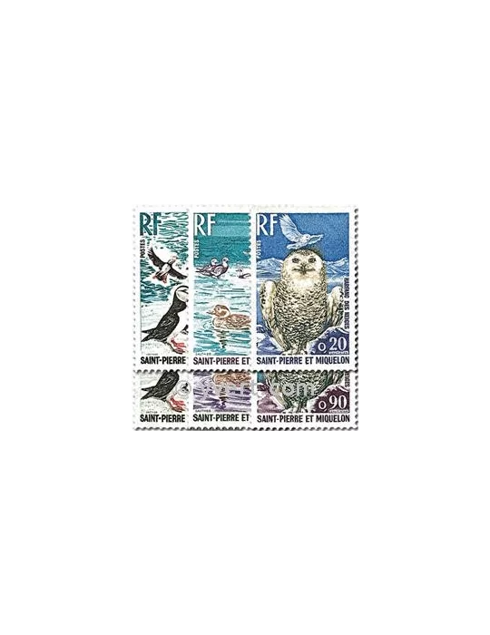 n° 425/430 - Timbre Saint-Pierre et Miquelon Poste