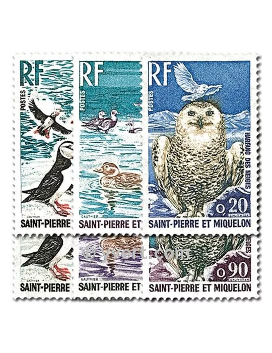 n° 425/430 - Timbre Saint-Pierre et Miquelon Poste