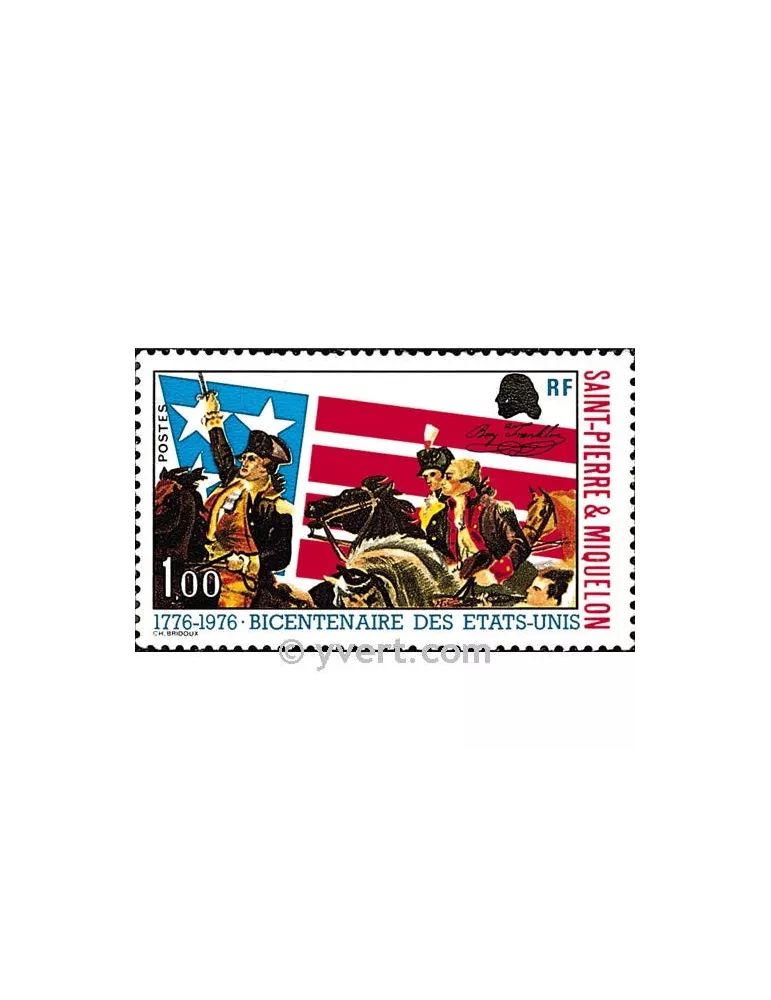n° 449 - Timbre Saint-Pierre et Miquelon Poste