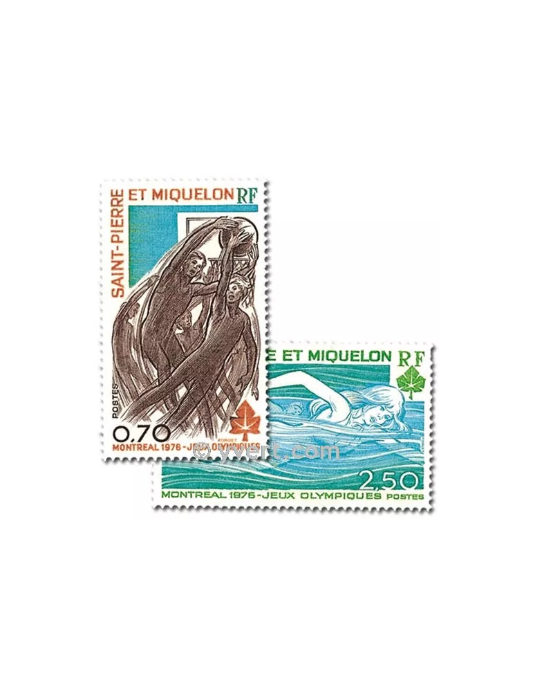n° 450/451 - Timbre Saint-Pierre et Miquelon Poste