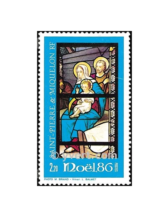 n° 474 - Timbre Saint-Pierre et Miquelon Poste