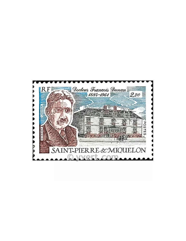 n° 476 - Timbre Saint-Pierre et Miquelon Poste