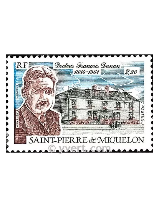 n° 476 - Timbre Saint-Pierre et Miquelon Poste