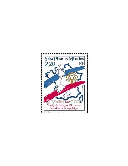 n° 478 - Timbre Saint-Pierre et Miquelon Poste