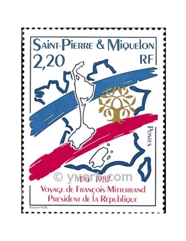 n° 478 - Timbre Saint-Pierre et Miquelon Poste 2