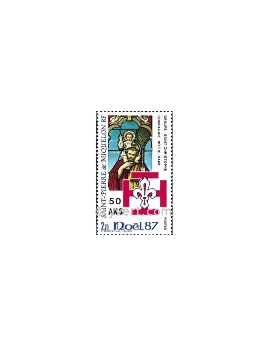 n° 483 - Timbre Saint-Pierre et Miquelon Poste