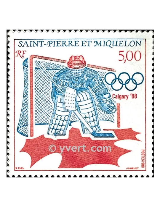 n° 487 - Timbre Saint-Pierre et Miquelon Poste