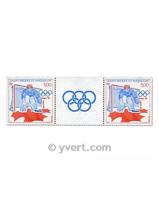 n° 487A - Timbre Saint-Pierre et Miquelon Poste