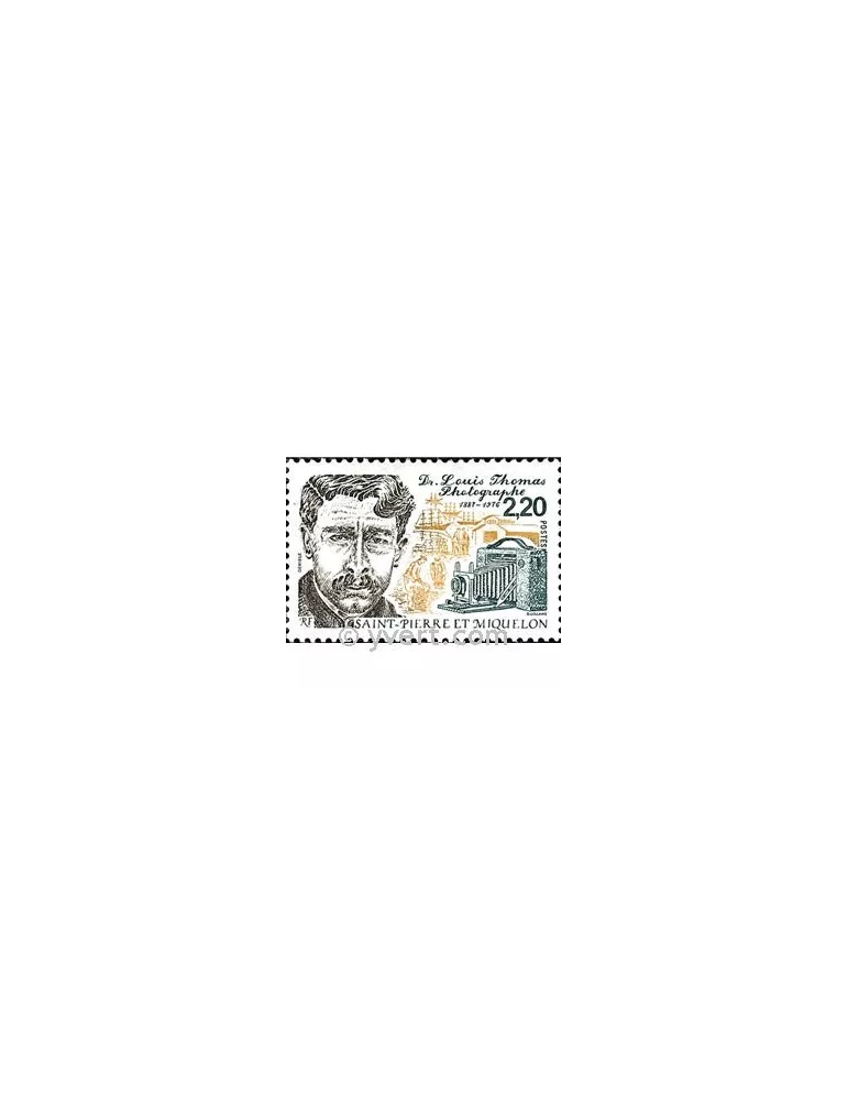 n° 488 - Timbre Saint-Pierre et Miquelon Poste
