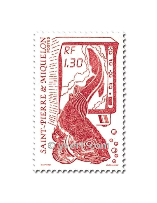 n° 490/491 - Timbre Saint-Pierre et Miquelon Poste