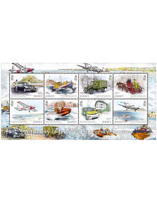 n° F2737 - Timbre JERSEY Poste