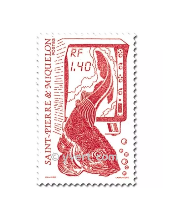 n° 502/503 - Timbre Saint-Pierre et Miquelon Poste